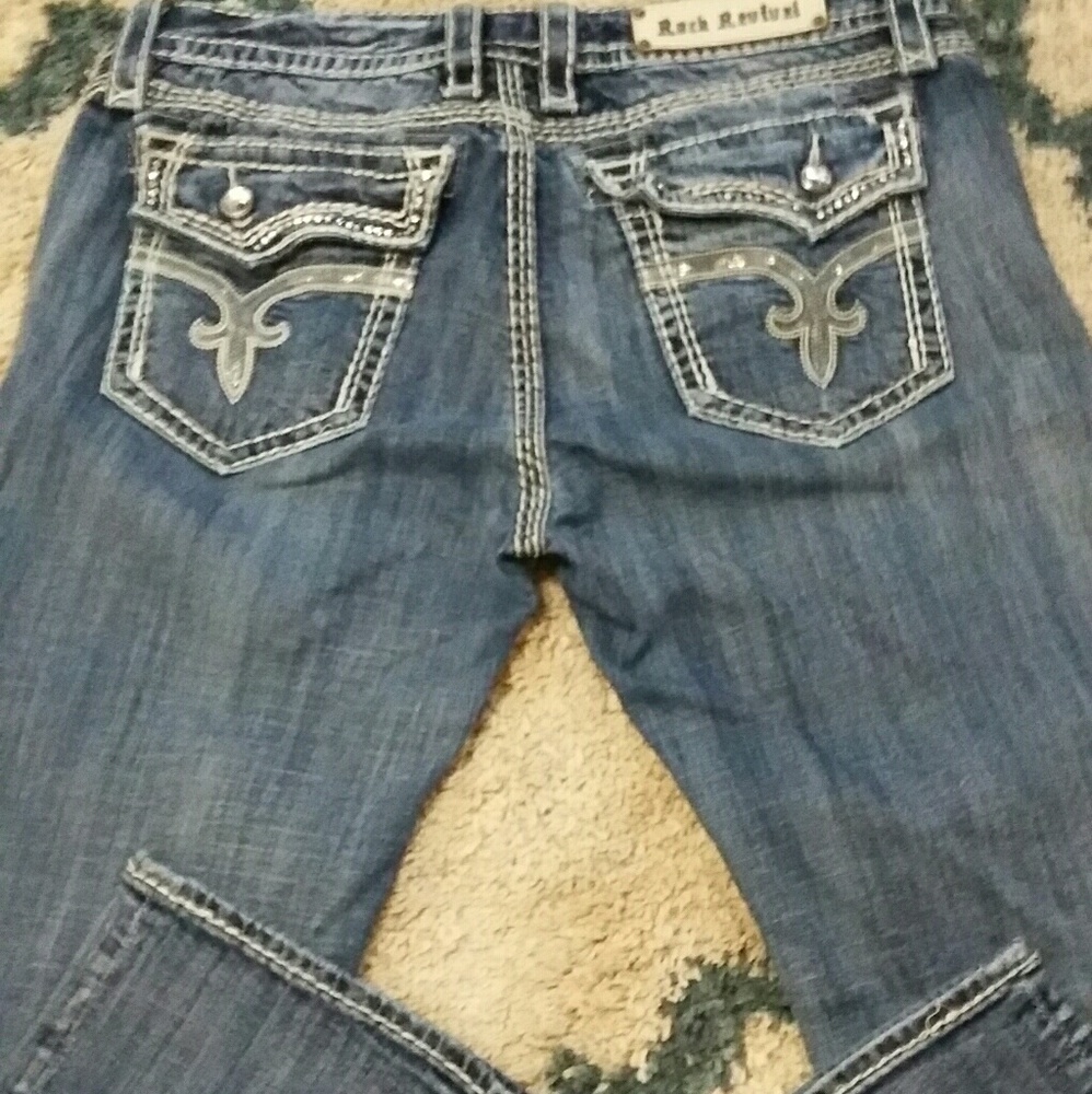 Rock Revival jeans.